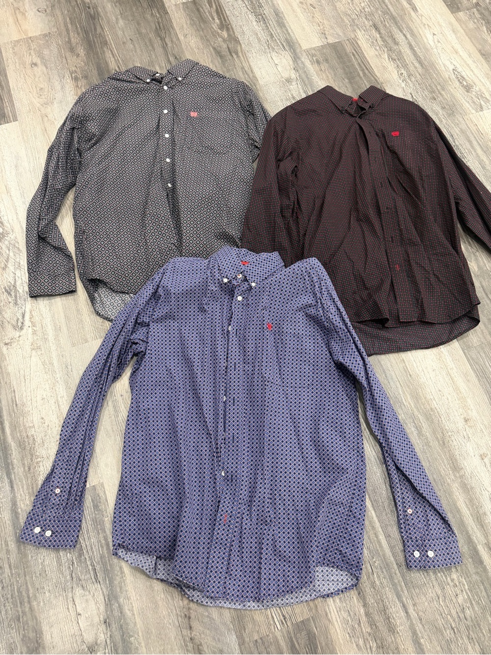 Bundle of 3- Men’s Cinch button up shirts! All size large!